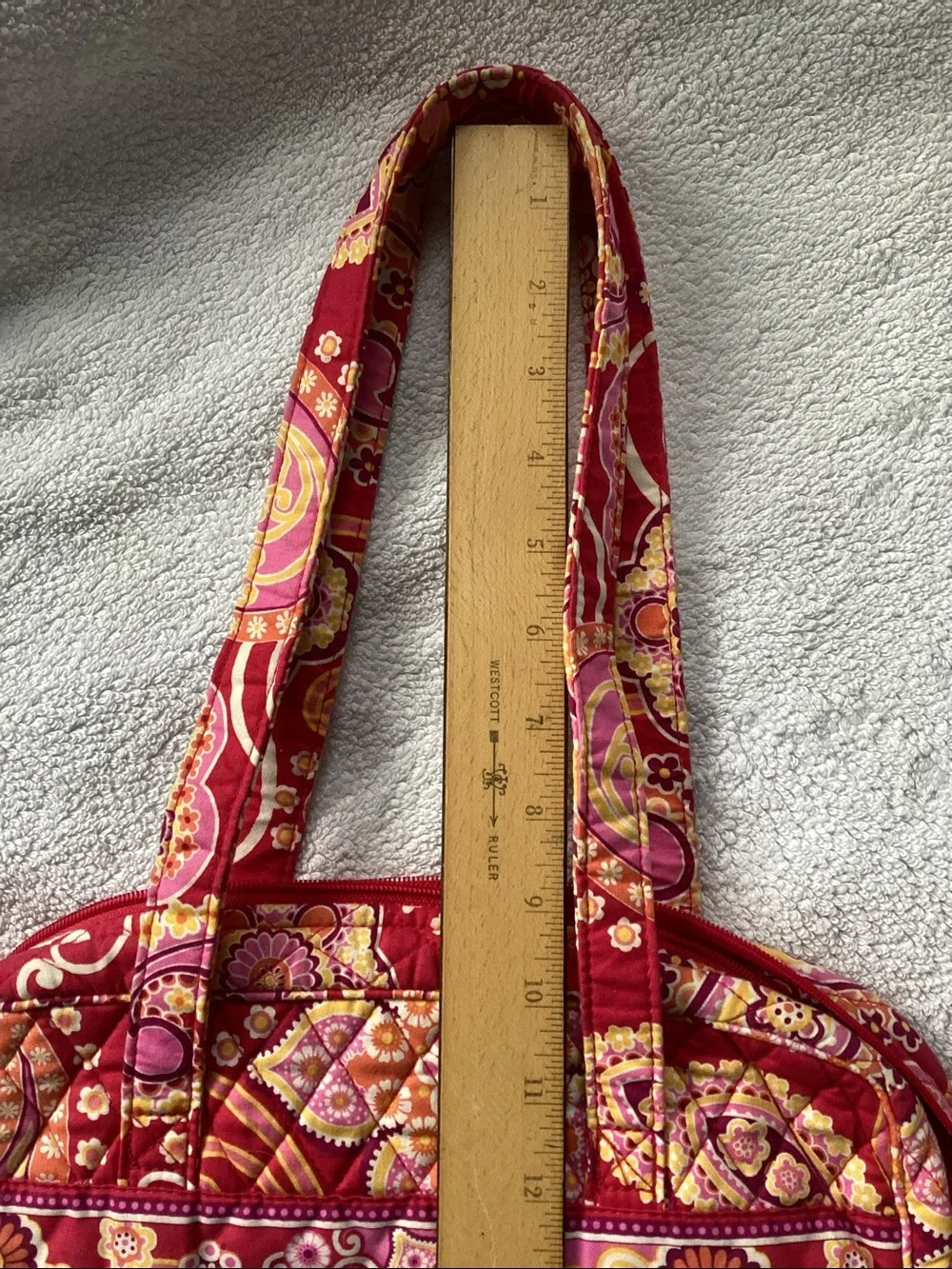 Vera Bradley Quilted Tote Bag